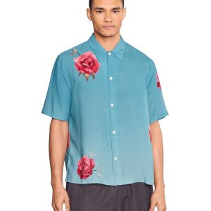 AllSaints Fleur Fazed Short Sleeve Shirt