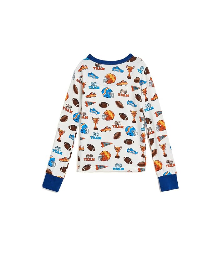 Hatley Kids Varsity Team Bamboo Pajama Set (Toddler/Little Kid/Big Kid) - Image 2