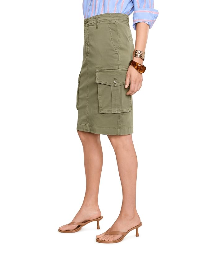 Lauren Ralph Lauren Stretchable Chino Cargo Pencil Skirt - Image 3