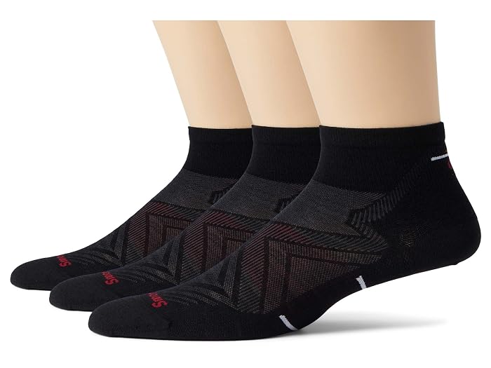 Smartwool Run Zero Cushion Ankle Socks 3-Pack
