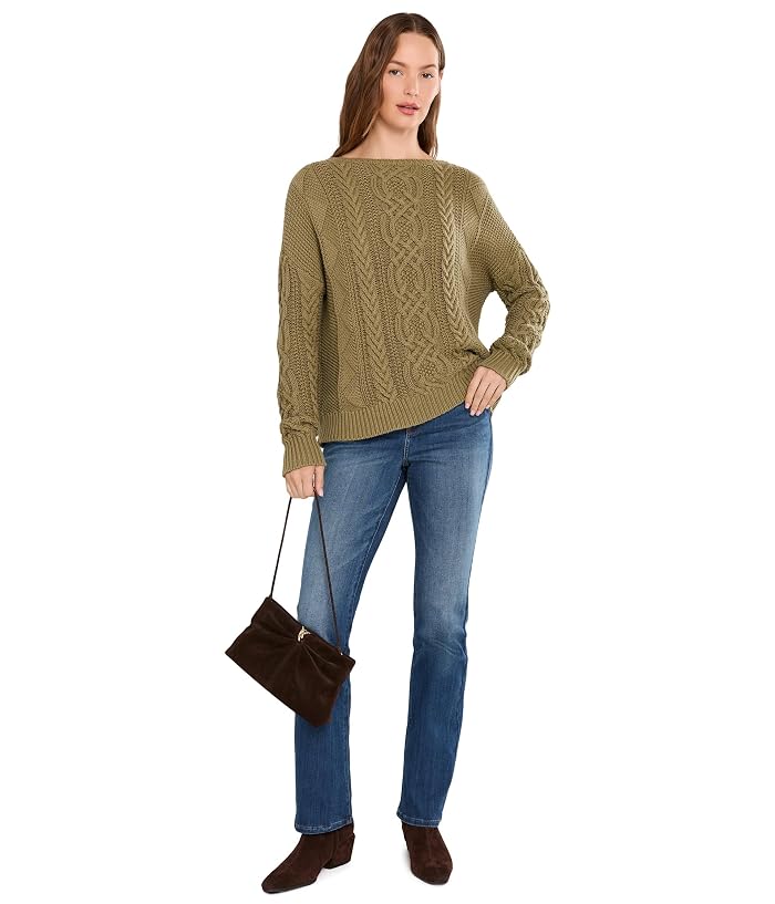 NYDJ High-Rise Billie Mini Bootcut Jeans - Image 2