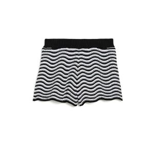 Janie and Jack Stripe Scallop Sweater Shorts (Toddler/Little Kid/Big Kid)