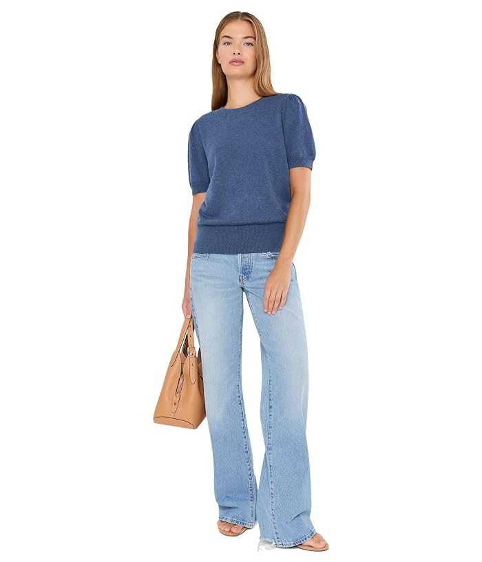 Vince Camuto Short Sleeve Puff Sleeve Crew Neck - Image 2