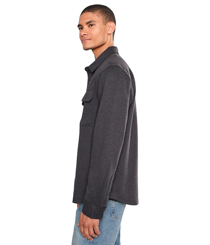 Liverpool Los Angeles Knit Long Sleeve Button-Up Shirt with Flap Pockets - Image 3
