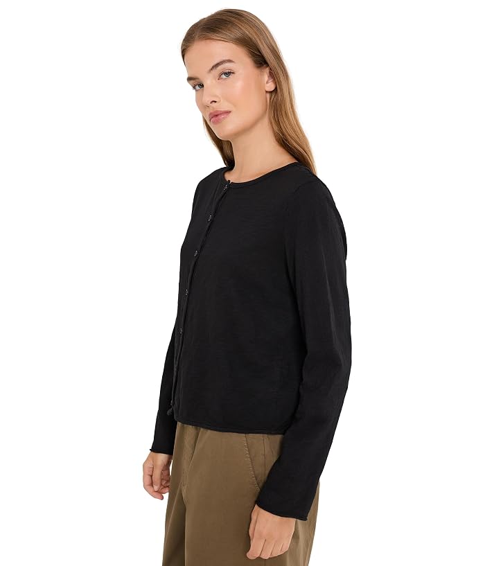 Mod-o-doc Long Sleeve Button Front Slim Top - Image 3