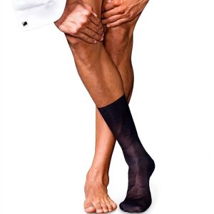 Falke No. 4 Pure Silk Mid-Calf Socks