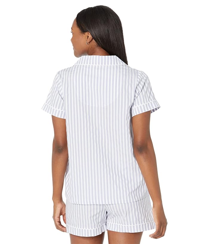 Bedhead PJs Organic Cotton Woven Short Sleeve Shorty Set - Image 4