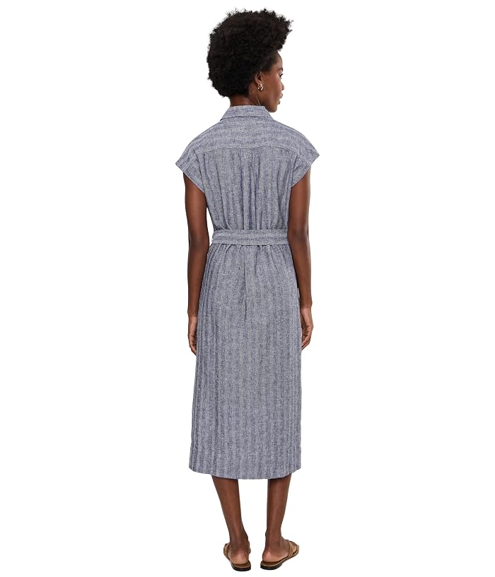 Tommy Bahama Textured Dobby Midi Shirt Dress - Image 4