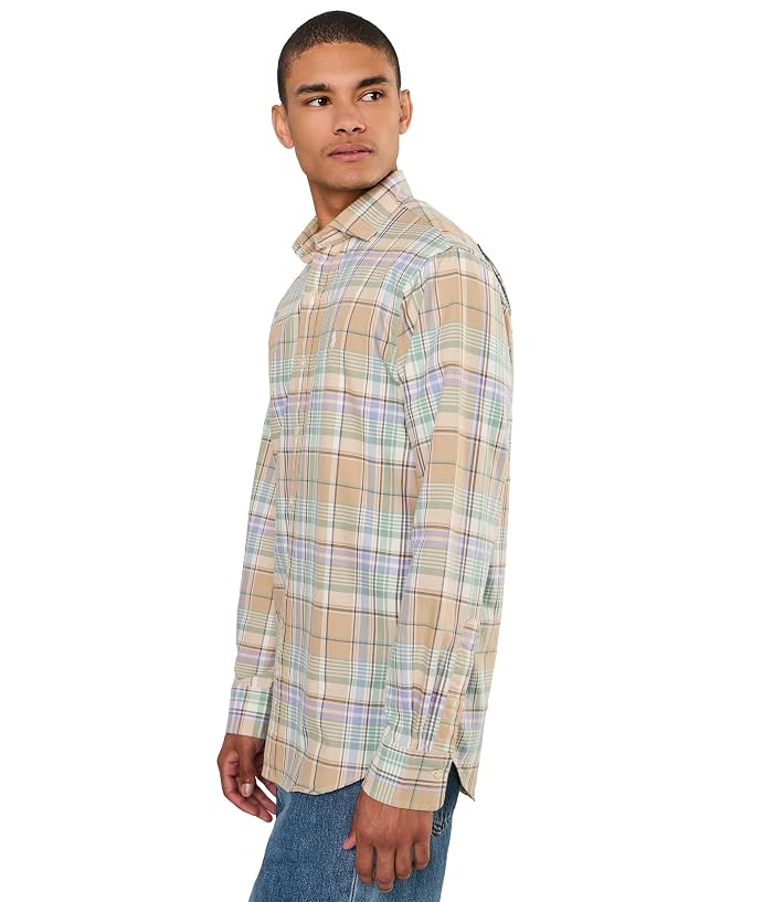 Polo Ralph Lauren Custom Fit Plaid Oxford Shirt - Image 3
