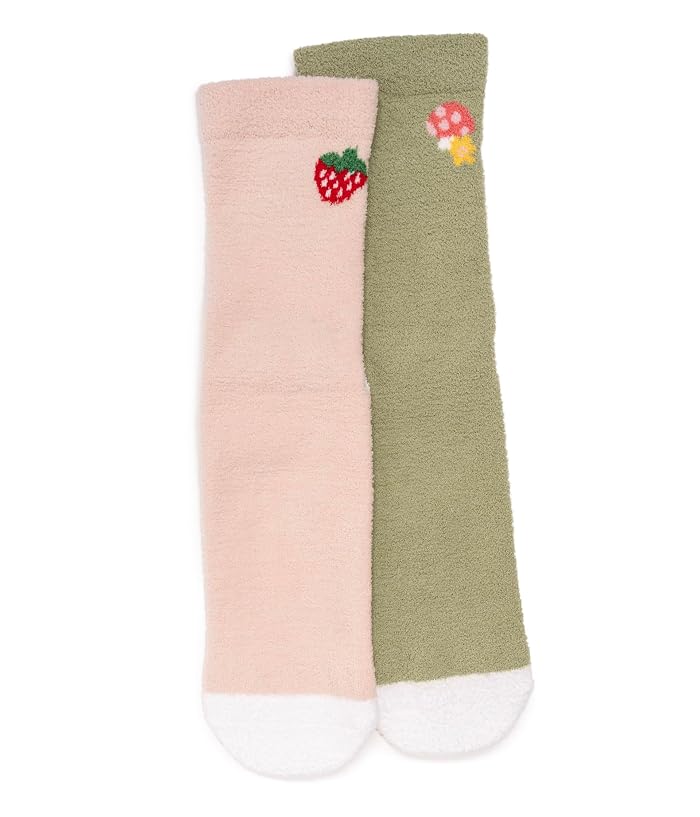 MUK LUKS Cozy 2-Pack Compression Gripper Socks - Image 3