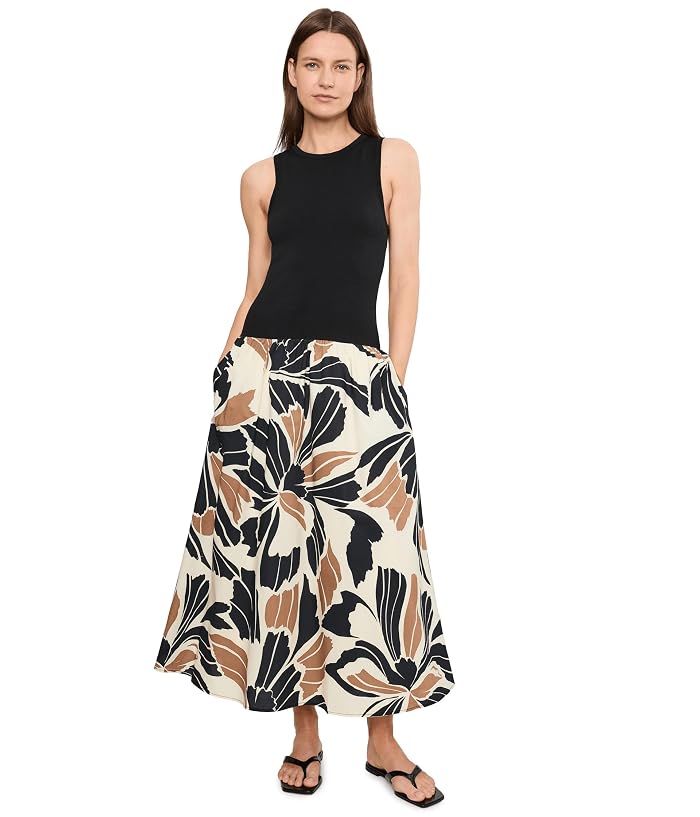 Sanctuary Sandbar Mix Media Midi Dress - Image 2