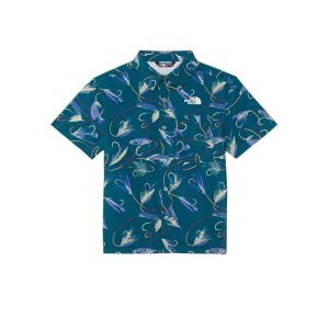 The North Face Kids Short Sleeve Amphibious Button-Down (Little Kids/Big Kids)