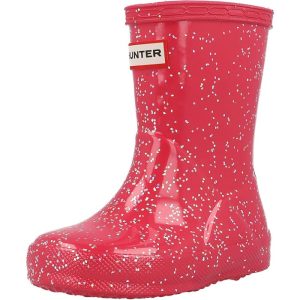 Hunter Kids Original First Classic Giant Glitter Wellington Boots (Toddler/Little Kid)