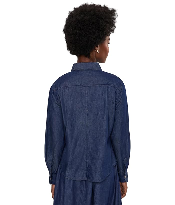 NIC+ZOE Drapey Denim Shirt - Image 4
