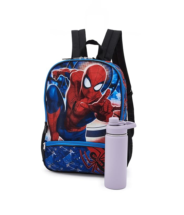 BIOWORLD Kids Five-Piece 16" Backpack with Lunch Kit for Boys (Little Kid/Big Kid) - Image 3