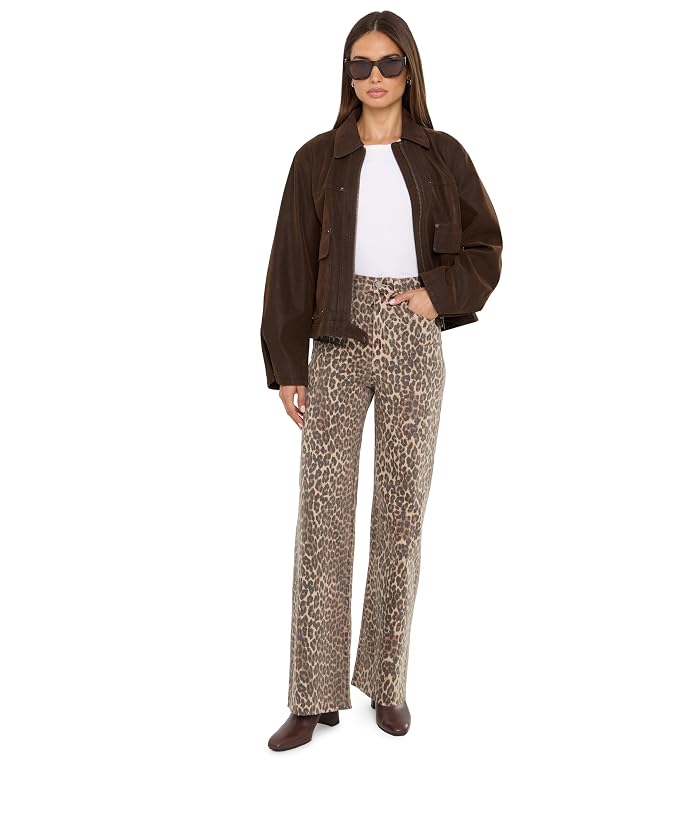 DAZE Far Out High-Rise Wide Leg in Cool Cat - Image 2