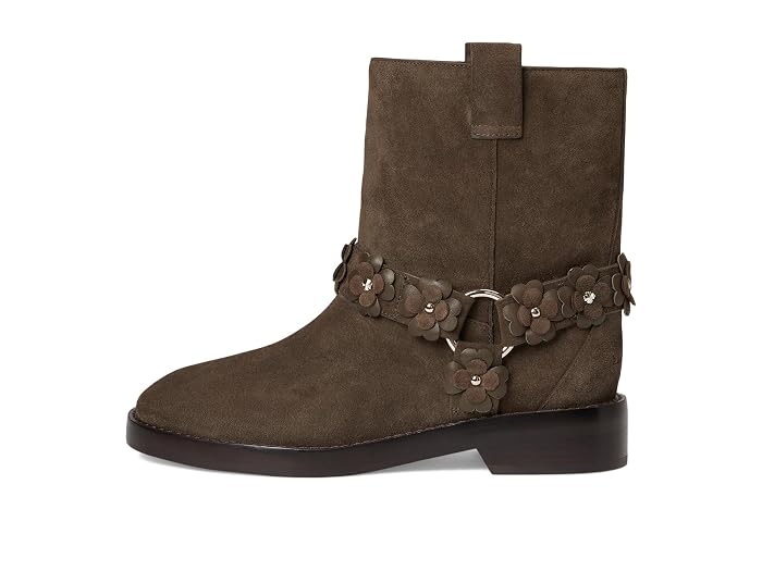 Kate Spade New York Spade Flower Garden Suede Moto Boots - Image 2