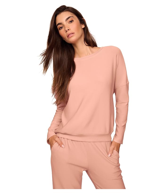 Eberjey Softest Sweats Boatneck Pullover - Image 4