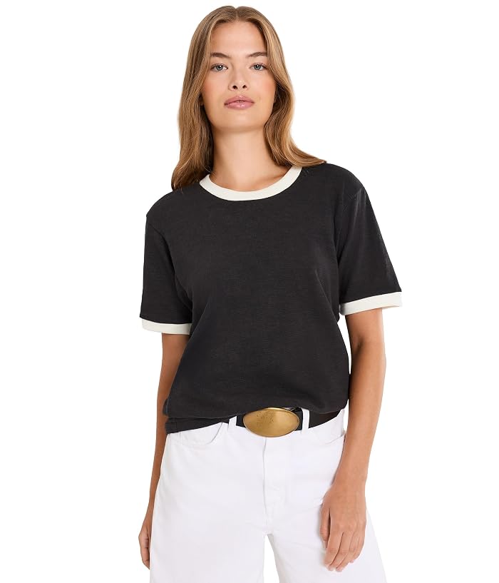 Faherty Sunwashed Slub Camp Tee