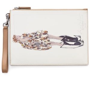 Marc Jacobs The Runway Illustration Wristlet