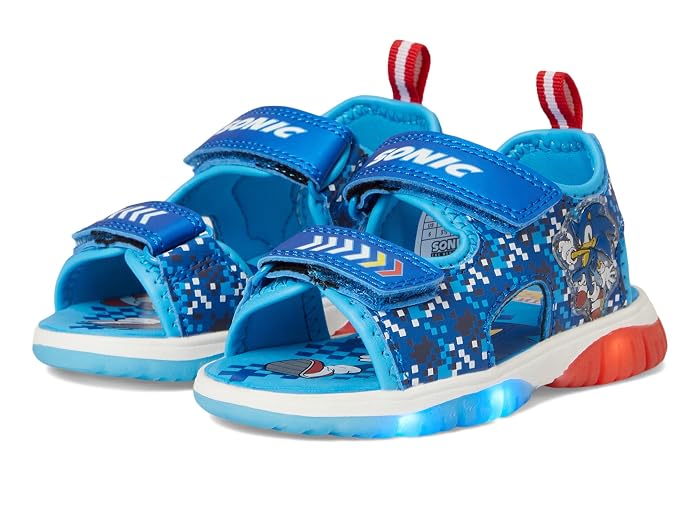 Josmo Sonic The Hedgehog Lighted Sandals (Toddler/Little Kid)