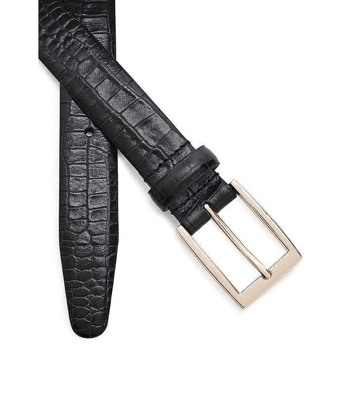 Brooks Brothers Crocodile Embossed Belt - Image 3