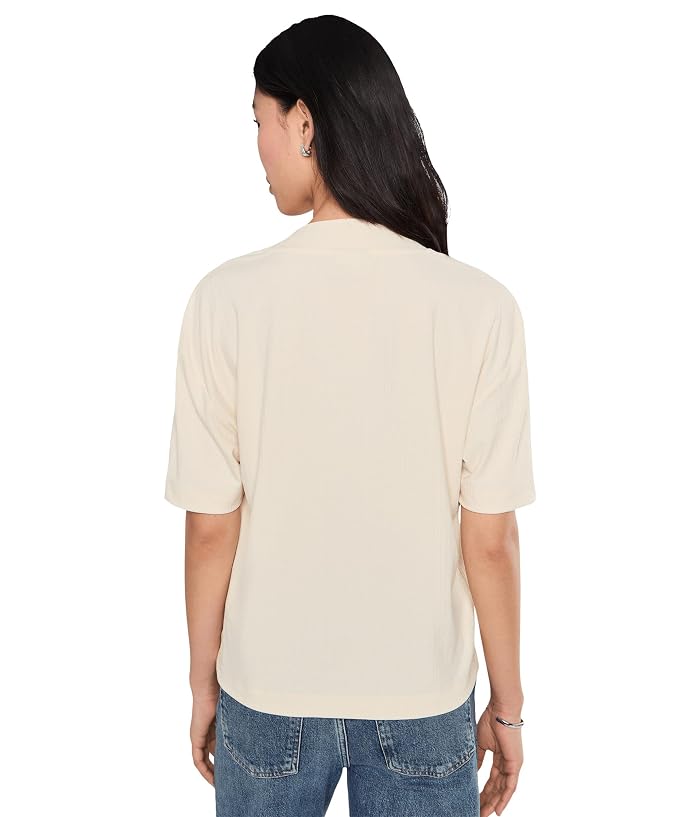 Varley Kasey Mock Placket Rib Tee - Image 4