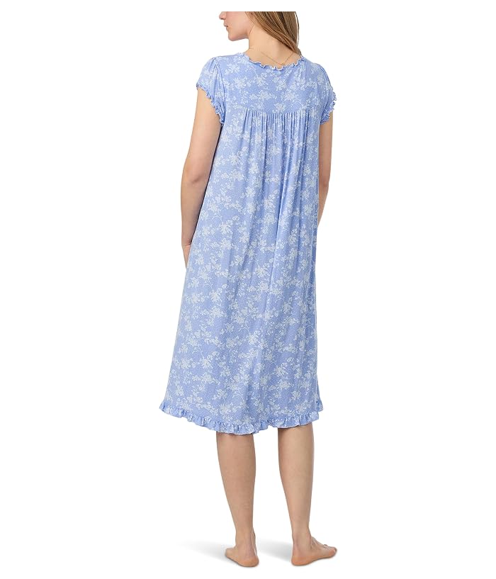 Eileen West Modal Spandex Jersey 42" Cap Sleeve Waltz Nightgown - Image 3