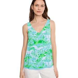 Lilly Pulitzer Florin Straight Hem Top