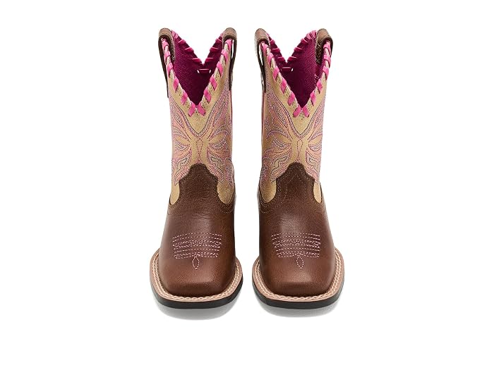 Ariat Kids Sundown Wide Square Toe Western Boots (Toddler/Little Kid/Big Kid) - Image 2