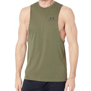 Under Armour Left Chest Cutoff Tank
