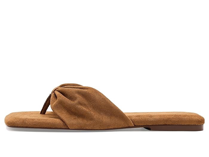 Free People Tia Ruched Vegan Suede Sandals - Image 2