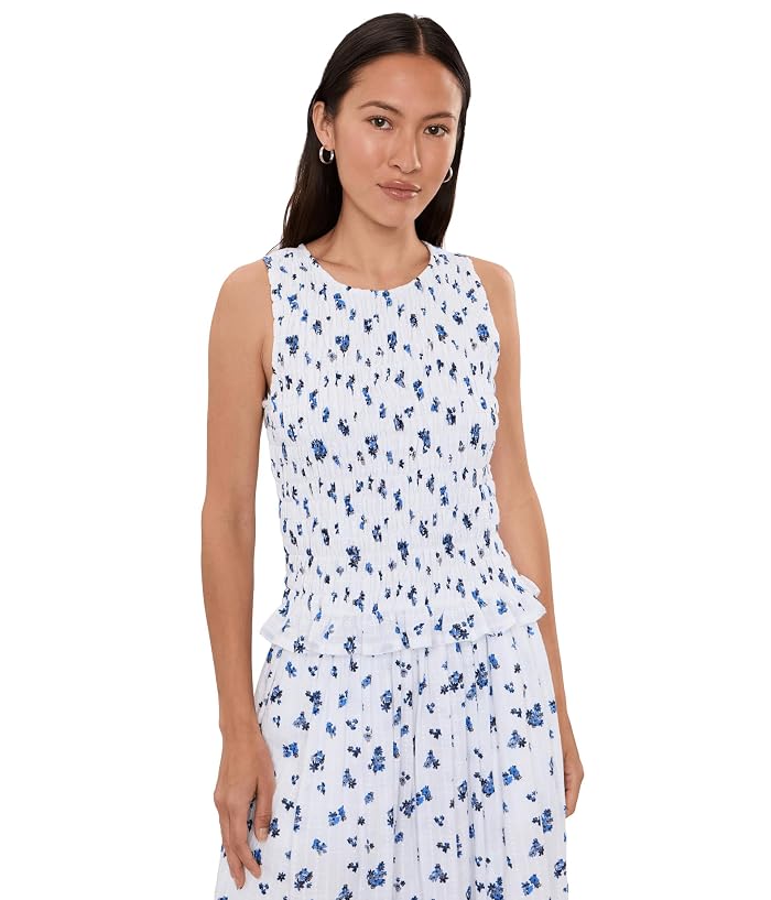 Michael Stars Marsha Smocked Tank