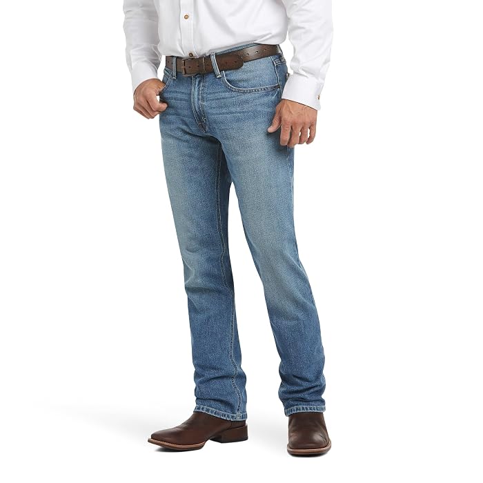 Ariat M4 Low Rise Stackable Straight Leg Jeans in Sawyer