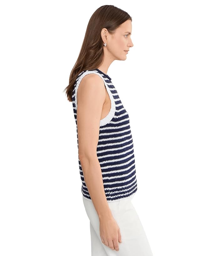 Tommy Bahama Harbor Pebble Cotton Stripe Tank - Image 3