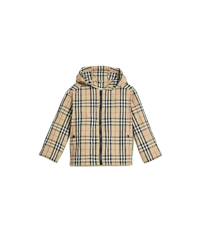 Burberry Kids Jem Check Coat (Toddler/Little Kids/Big Kids)
