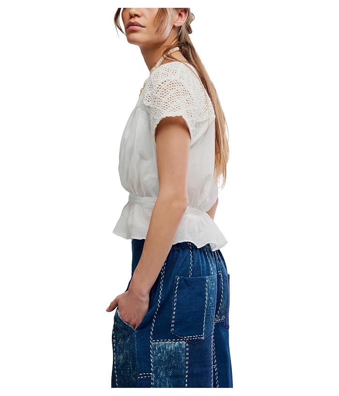 Free People Glimmer Embroidered Top - Image 3