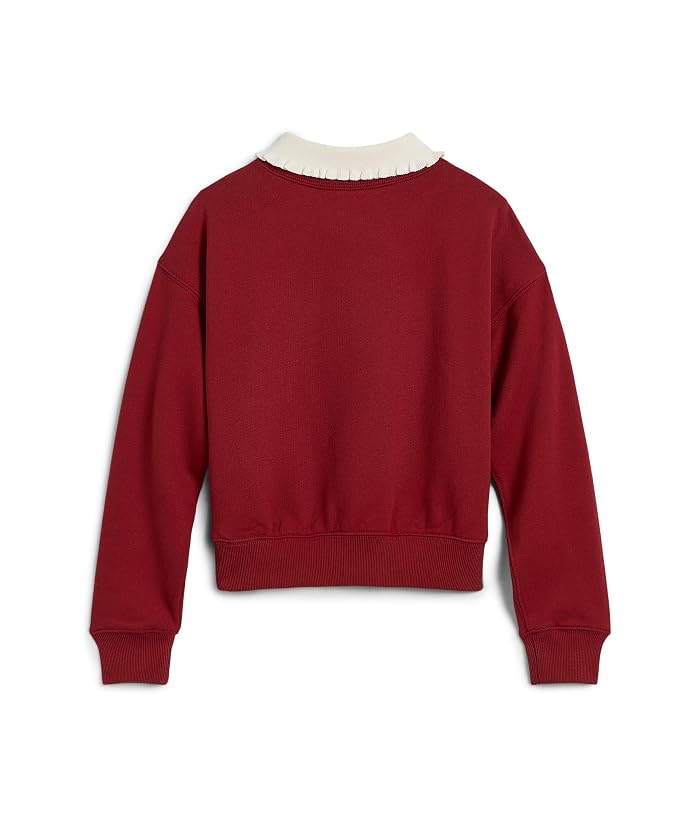 Polo Ralph Lauren Kids Collared Fleece Sweatshirt (Big Kid) - Image 2