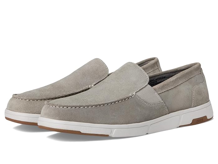 Nunn Bush Luca Moccasin Toe Venetian Suede Slip-On Lightweight Comfortable Loafers
