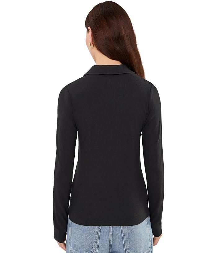 NIC+ZOE Perfect Knit Rib Polo - Image 4