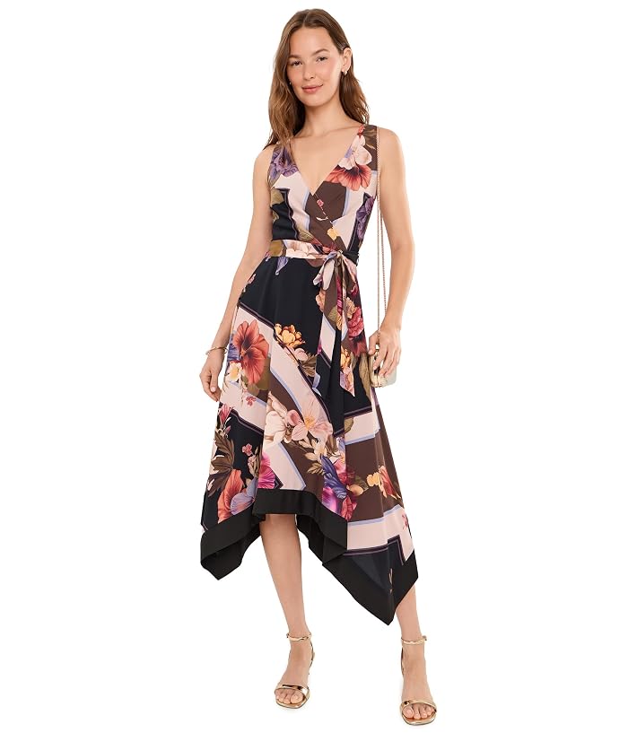 Adrianna Papell Printed Handkercheif Dress - Image 2