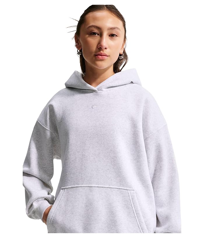Nike Kids Sportswear Studio Fleece Oversized Hoodie (Big Kid) - Image 3