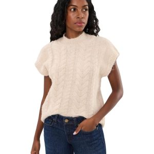 Sanctuary Cable Sweater Shell