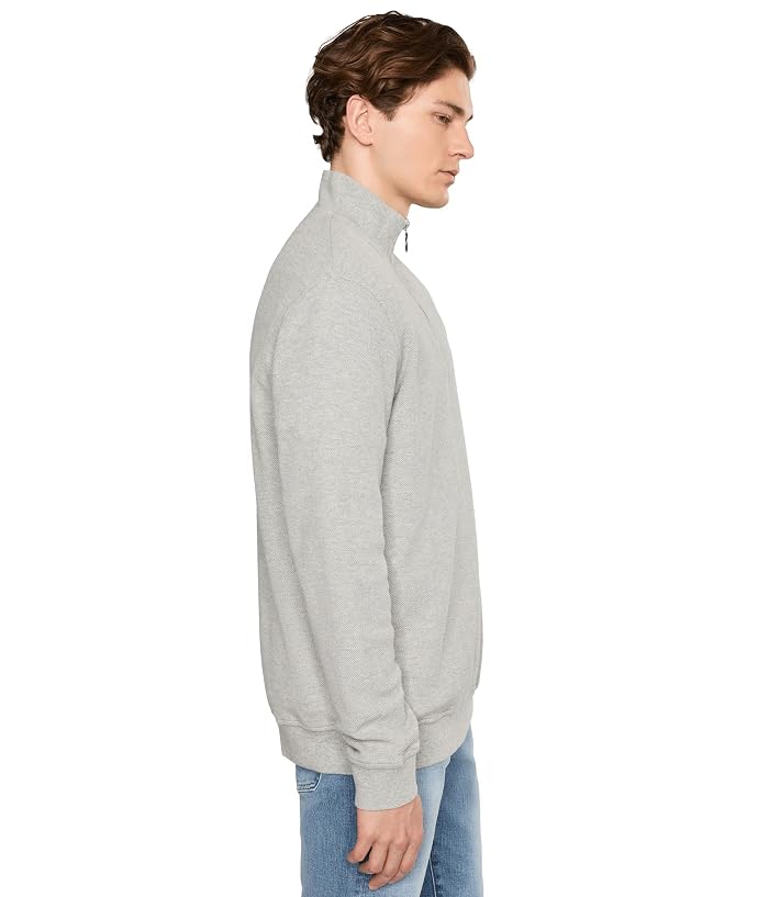 Barbour Pique Interlock Half Zip Sweatshirt - Image 3