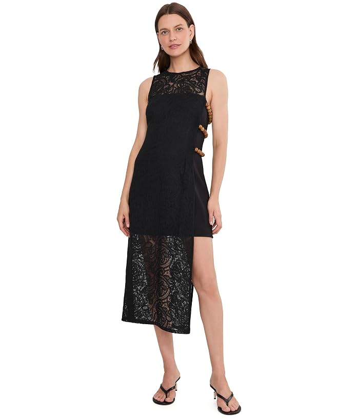 Adrianna Papell Shift Midi Knit Dress