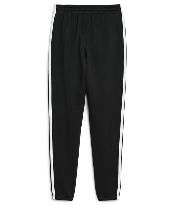 adidas Kids Essential 3-Stripe Fleece Joggers (Big Kid) - Image 2