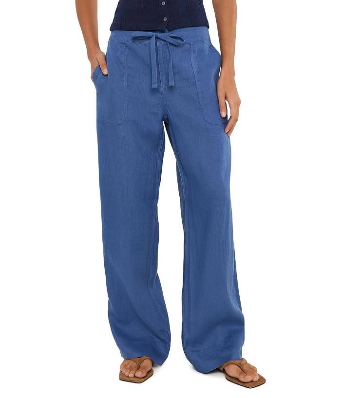 Lauren Ralph Lauren Petite Linen Wide-Leg Pant