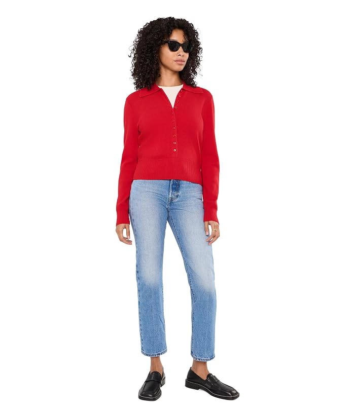 525 america Millicent Extended Placket Collared Pullover - Image 2