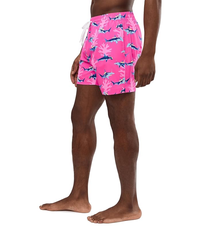 Chubbies The Great Pink Sharks 5.5" (Classic Lined Swim Trunks) - Image 3