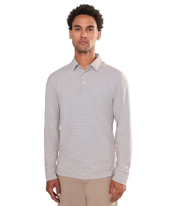 Faherty Long Sleeve Movement Polo